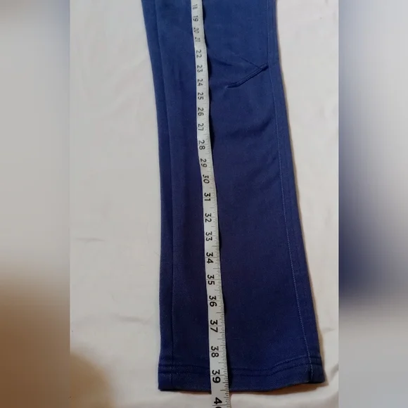 Patagonia Blue Slim Straight Pants Organic Cotton Stretch Size 4 - Picture 9 of 14